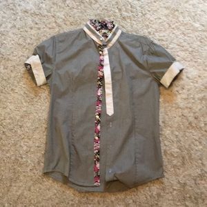NBD short sleeve designer button down